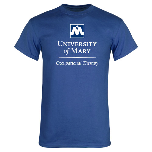  Royal T Shirt - Occupational Therapy Vertical - University of Mary