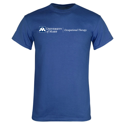  Royal T Shirt - Occupational Therapy Horizontal - University of Mary