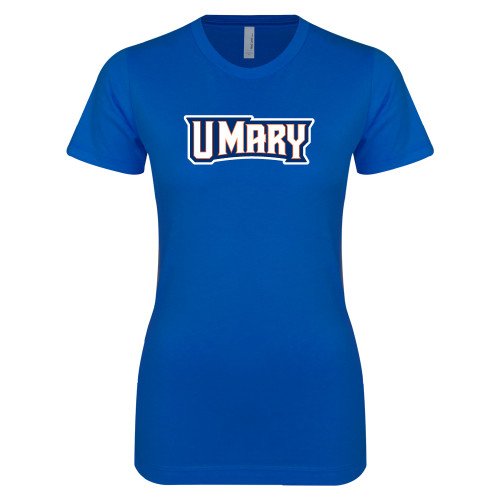  Next Level Womens Royal Boyfriend Tee - U Mary