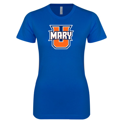  Next Level Womens Royal Boyfriend Tee - U Mary Tall Version