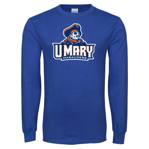  Royal Long Sleeve T Shirt - Primary Athletics Mark
