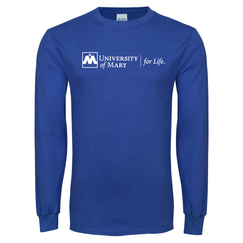  Royal Long Sleeve T Shirt - For Life - Horizontal