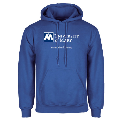  Royal Fleece Hoodie - Occupational Therapy Stacked - University of Mary