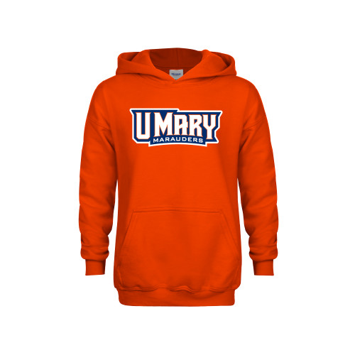  Youth Orange Fleece Hoodie - U Mary Marauders
