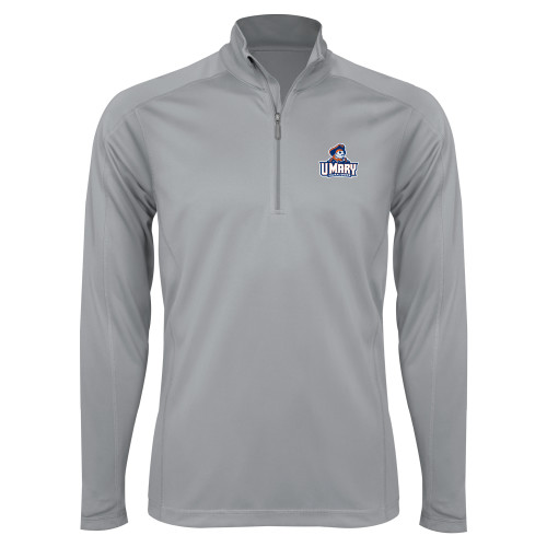  Syntrel Platinum Interlock 1/4 Zip - Primary Athletics Mark