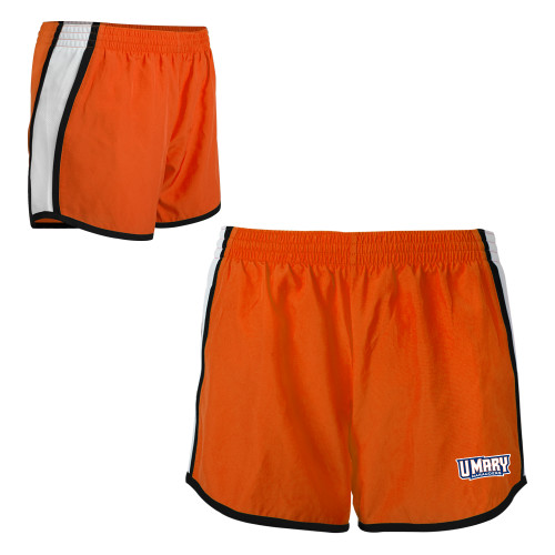  Womens Orange/White Team Short - U Mary Marauders