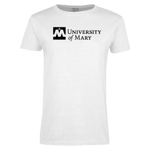 Main Image for  Womens White Short Sleeve Tee
