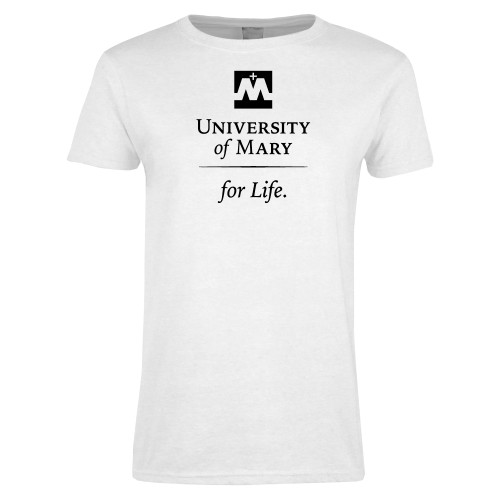 Main Image for  Womens White Short Sleeve Tee