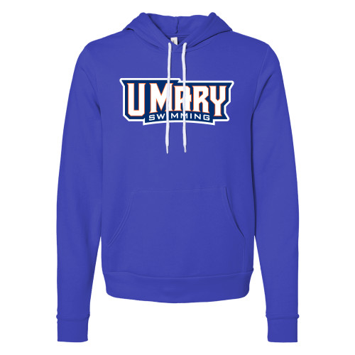  Bella + Canvas Royal Fleece Hood - Swimming Wordmark