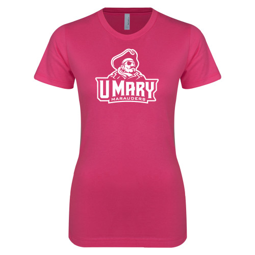 Main Image for  Next Level Womens Fuchsia Boyfriend Tee