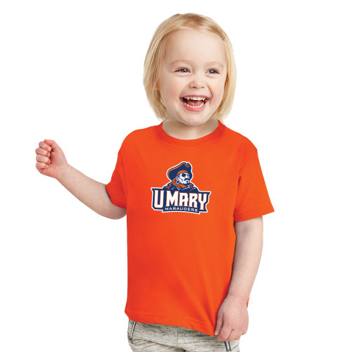  Toddler Orange T Shirt - Primary Athletics Mark