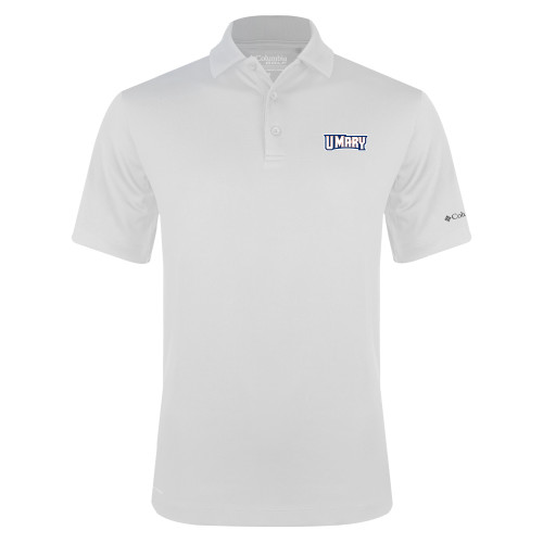  Columbia White Omni Wick Drive Polo - U Mary