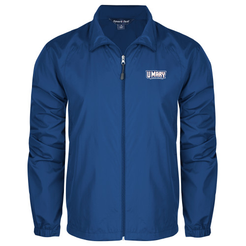  Royal Full Zip Wind Jacket - U Mary Marauders