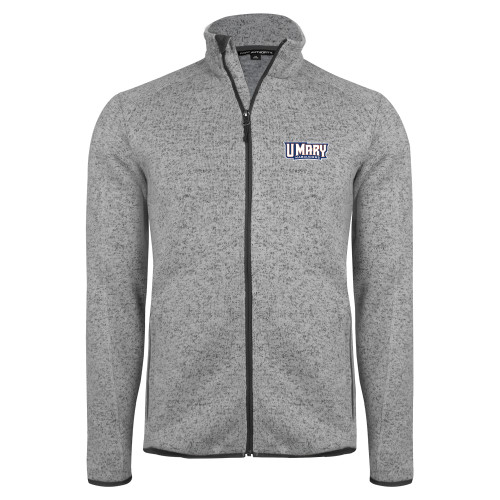 Main Image for  Grey Heather Sweater Fleece Jacket