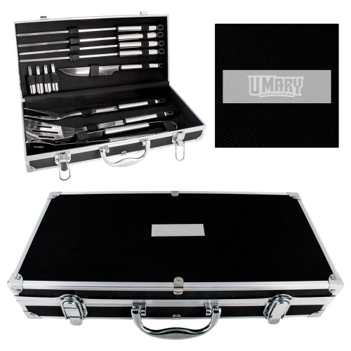  Grill Master Set - U Mary Marauders Engraved