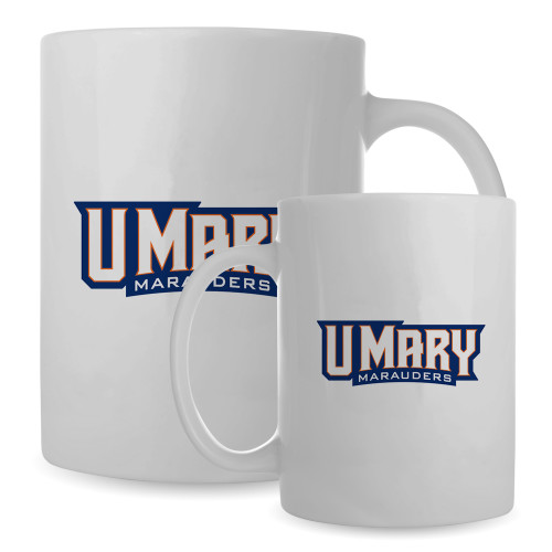  Full Color White Mug 15oz - U Mary Marauders