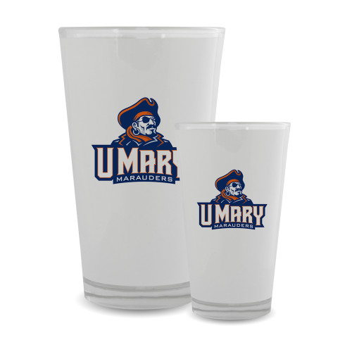  Full Color Glass 17oz - Primary Athletics Mark