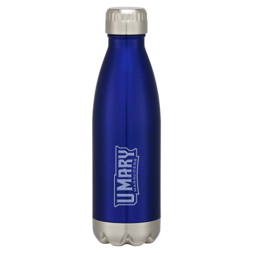  Swig Stainless Steel Blue Bottle 16oz - U Mary Marauders Engraved