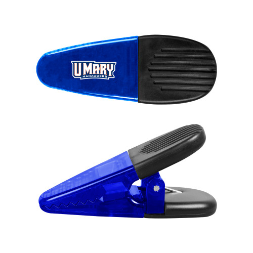  Blue Crocodile Clip/Magnet - U Mary Marauders