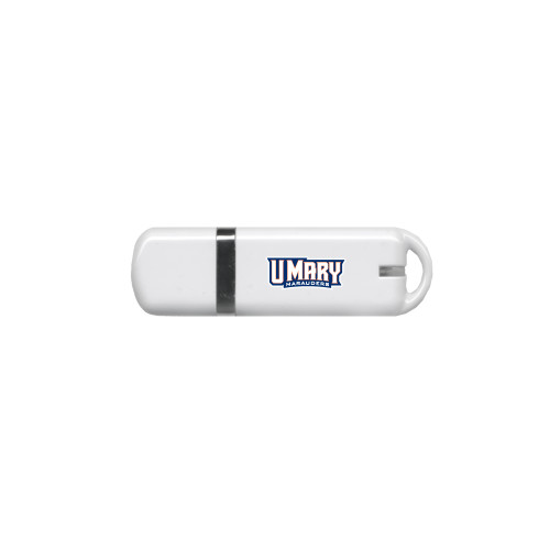  USB White Pen Drive 4G - U Mary Marauders
