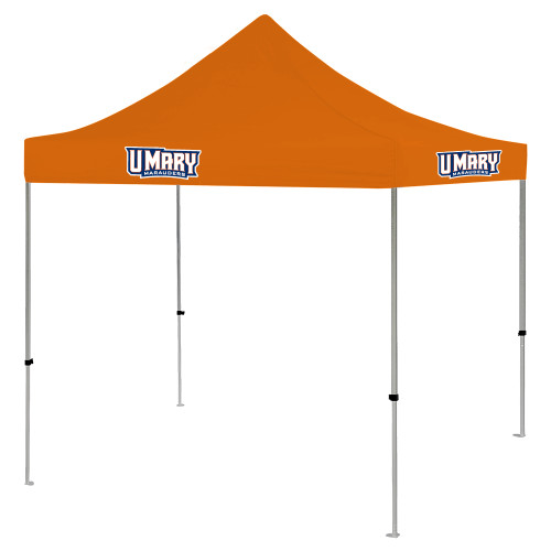  9 ft x 9 ft Orange Tent - U Mary Marauders