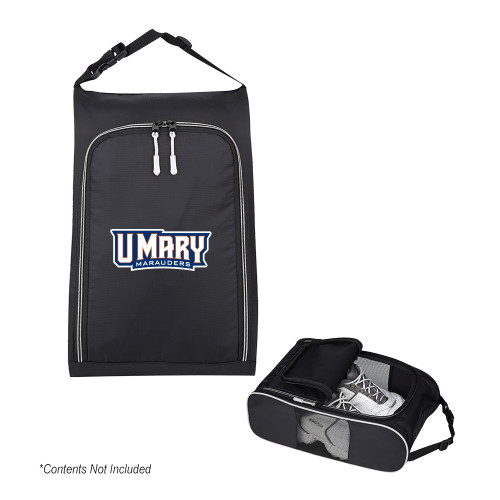  Crosstown Side Mesh Black Shoe Bag - U Mary Marauders