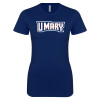 Thumbnail image for  Next Level Womens Navy Boyfriend Tee