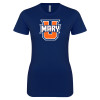 Thumbnail image for  Next Level Womens Navy Boyfriend Tee