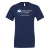 Thumbnail image for  Bella + Canvas Navy Jersey Cotton T Shirt