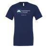 Thumbnail image for  Bella + Canvas Navy Jersey Cotton T Shirt