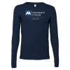 Thumbnail image for  Bella + Canvas Navy Jersey Cotton Long Sleeve T Shirt