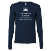Thumbnail image for  Bella + Canvas Navy Jersey Cotton Long Sleeve T Shirt