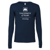 Thumbnail image for  Bella + Canvas Navy Jersey Cotton Long Sleeve T Shirt