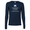 Thumbnail image for  Bella + Canvas Navy Jersey Cotton Long Sleeve T Shirt