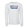 Thumbnail image for  Bella + Canvas White Jersey Cotton Long Sleeve T Shirt