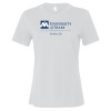 Thumbnail image for  Bella + Canvas Womens White Relaxed Cotton T Shirt