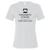 Thumbnail image for  Bella + Canvas Womens White Relaxed Cotton T Shirt