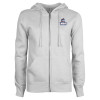 Thumbnail image for  ENZA Womens White Fleece Full Zip Hoodie