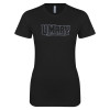Thumbnail image for  Next Level Womens Black Boyfriend Tee