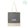 Thumbnail image for  Split Recycled Black Cotton Twill Convention Tote