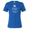 Thumbnail image for  Bella + Canvas Womens Royal Relaxed Cotton T Shirt