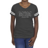 Thumbnail image for  Fall Rush Ladies Dark Grey Heather 60/40 Football Tee