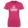 Thumbnail image for  Next Level Womens Fuchsia Boyfriend Tee