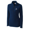 Thumbnail image for  C&B Womens Navy Clique Summit Performance Fleece Half Zip