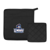 Thumbnail image for  Quilted Canvas Black Pot Holder