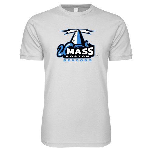  Next Level White SoftStyle T Shirt - Primary Logo