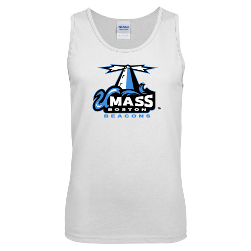  White Tank Top - Primary Logo
