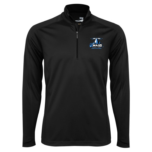  Syntrel Black Interlock 1/4 Zip - Primary Logo