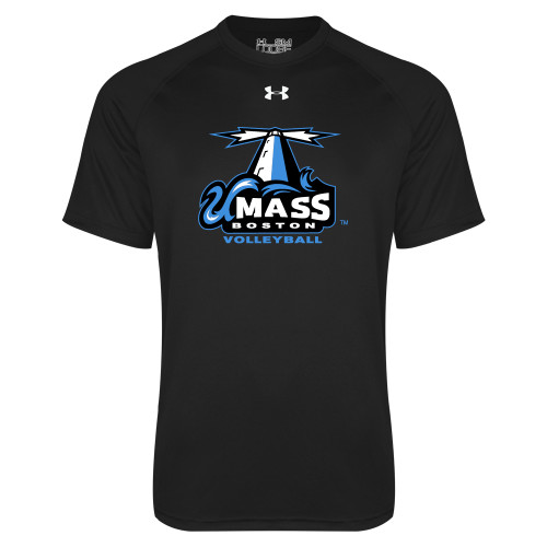  Under Armour Black Tech Tee - Volleyball