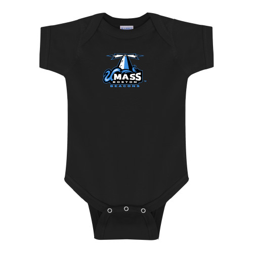  Black Infant Onesie - Primary Logo